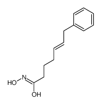 N-hydroxy-7-phenylhept-5-enamide Structure