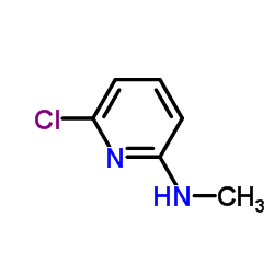 6-氯-N-甲基吡啶-2-胺结构式
