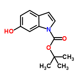 N-Boc-6-Hydroxyindole Structure