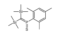 Phosphine sulfide, [bis(trimethylsilyl)methylene](2,4,6-trimethylphenyl) Structure