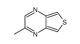 methyl-2 thieno<3,4-b>pyrazine Structure