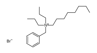 benzyl-octyl-dipropylazanium,bromide Structure