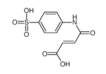 4-oxo-4-(4-sulfoanilino)but-2-enoic acid Structure