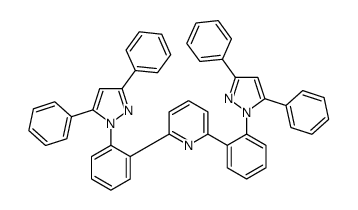 2,6-bis[2-(3,5-diphenylpyrazol-1-yl)phenyl]pyridine Structure