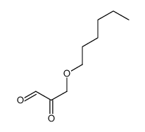 3-hexoxy-2-oxopropanal Structure