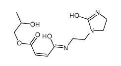 2-hydroxypropyl 4-oxo-4-[[2-(2-oxoimidazolidin-1-yl)ethyl]amino]-2-butenoate picture