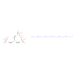 hexaammonium [nitrilotris(methylene)]trisphosphonate Structure