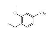 4-Ethyl-3-methoxyaniline Structure