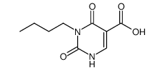 3-n-butyl-5-carboxyuracil结构式