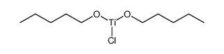 chlorobis(pentyloxy)titanium结构式