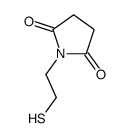 1-(2-sulfanylethyl)pyrrolidine-2,5-dione结构式
