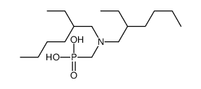 [bis(2-ethylhexyl)amino]methylphosphonic acid Structure