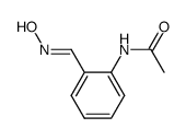 2-acetylamino-benzaldehyde-oxime Structure