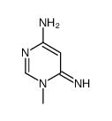 6-Imino-1-methyl-1,6-dihydro-4-pyrimidinamine Structure