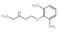 2-(2,6-dimethylphenoxy)-N-ethylethanamine structure