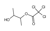 (+-)-Butan-2,3-diol-monotrichloracetat结构式