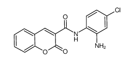 N-(2-amino-4-chlorophenyl)-2-oxo-2H-chromene-3-carboxamide Structure