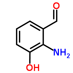 2-氨基-3-羟基苯甲醛结构式