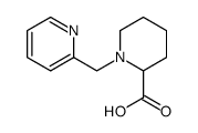 1-(pyridin-2-ylmethyl)piperidine-2-carboxylic acid结构式