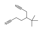 3-tert-butylhexanedinitrile结构式