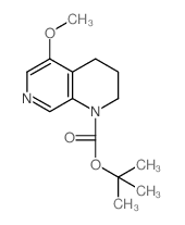 5-甲氧基-3,4-二氢-1,7-萘啶-1(2H)-羧酸叔丁酯图片