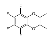 5,6,7,8-tetrafluoro-2,3-dimethyl-2,3-dihydro-1,4-benzodioxine结构式