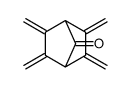 2,3,5,6-tetramethylidenebicyclo[2.2.1]heptan-7-one Structure