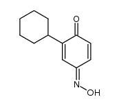 5-(hydroxyimino)-[1,1'-bi(cyclohexane)]-3,6-dien-2-one Structure