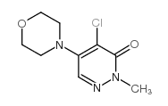 4-Chloro-2-methyl-5-morpholinopyridazin-3(2h)-one picture