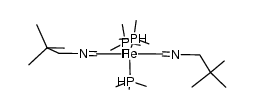 bis((neopentylimino)methyl)tris(trimethyl-l5-phosphanyl)iron结构式
