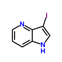 3-iodo-1H-pyrrolo[3,2-b]pyridine structure