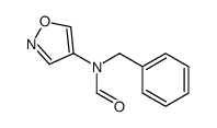 N-BENZYL-N-(4-ISOXAZOLYL)FORMAMIDE Structure