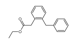 ethyl o-benzylphenylacetate Structure