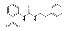 1-(2-nitrophenyl)-3-phenethylurea Structure