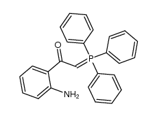 1-(2-aminophenyl)-2-(triphenylphosphoranylidene)ethanone Structure