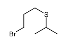 1-bromo-3-propan-2-ylsulfanylpropane结构式