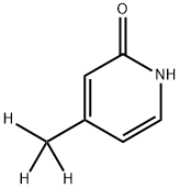 2-Hydroxy-4-(methyl-d3)-pyridine Structure