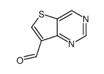 Thieno[3,2-d]pyrimidine-7-carbaldehyde结构式