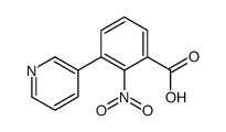 2-nitro-3-pyridin-3-ylbenzoic acid Structure