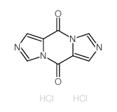 DIIMIDAZO[1,5-A:1',5'-D]PYRAZINE-5,10-DIONE DIHYDROCHLORIDE结构式