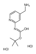 2-(Boc-氨基)-4-(氨甲基)吡啶双盐酸盐图片