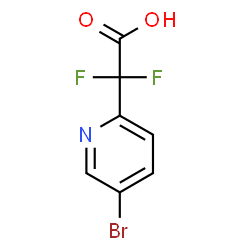 2-(5-溴吡啶-2-基)-2,2-二氟乙酸图片