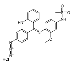 3-azidoamsacrine结构式