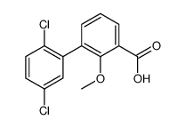 3-(2,5-dichlorophenyl)-2-methoxybenzoic acid Structure
