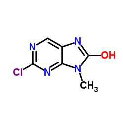 2-氯-9-甲基-7H-嘌呤-8(9H)-酮图片