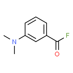 Benzoyl fluoride, 3-(dimethylamino)- (9CI) Structure