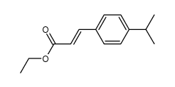 (E)-3-(4-异丙基苯基)丙烯酸乙酯图片
