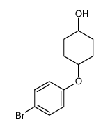 4-(4-bromophenoxy)cyclohexanol Structure