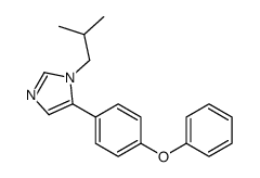 1-(2-methylpropyl)-5-(4-phenoxyphenyl)imidazole结构式