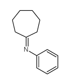 N-phenylcycloheptanimine structure